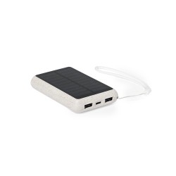 Batterie Solaire Personnalisable - Power Bank Dawson Matières : ABS Couleurs : naturel livraison express 24h 48h