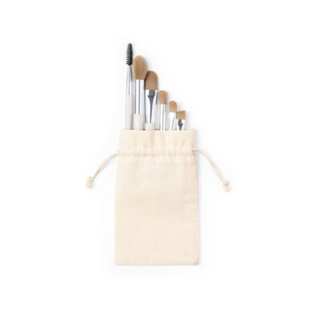 Set Éco-responsable et Pratique de Broches de Maquillage Kurt Matières : polypropylène (PP) personnalisable avec votre logo