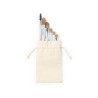 Set Éco-responsable et Pratique de Broches de Maquillage Kurt Matières : polypropylène (PP) personnalisable avec votre logo