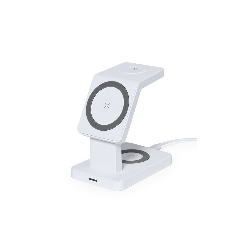 Chargeur sans fil personnalisé 15W - Krastop Couleurs : blanc