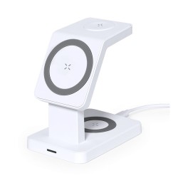 Chargeur sans fil personnalisé 15W - Krastop Couleurs : blanc livraison express 24h 48h