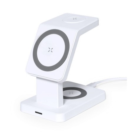 Chargeur sans fil personnalisé 15W - Krastop Couleurs : blanc livraison express 24h 48h