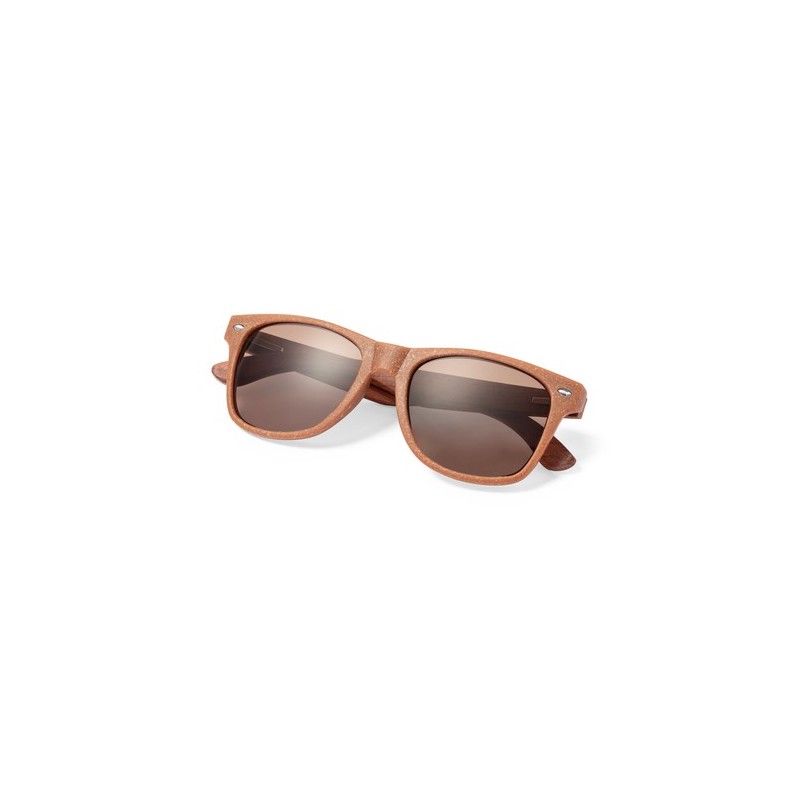 Lunettes de soleil s personnalisées avec protection UV - Prakay Matières : bois cadeau entreprise pas cher