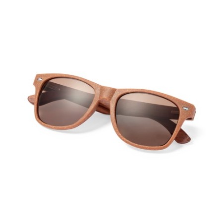 Lunettes de soleil s personnalisées avec protection UV - Prakay Matières : bois cadeau entreprise pas cher
