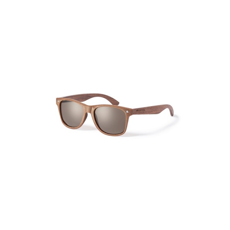 Lunettes de soleil s personnalisées avec protection UV - Prakay Matières : bois objet promotionnel éco-responsable