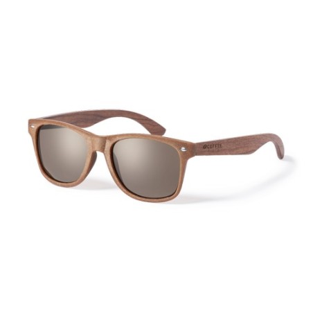 Lunettes de soleil s personnalisées avec protection UV - Prakay Matières : bois objet promotionnel éco-responsable