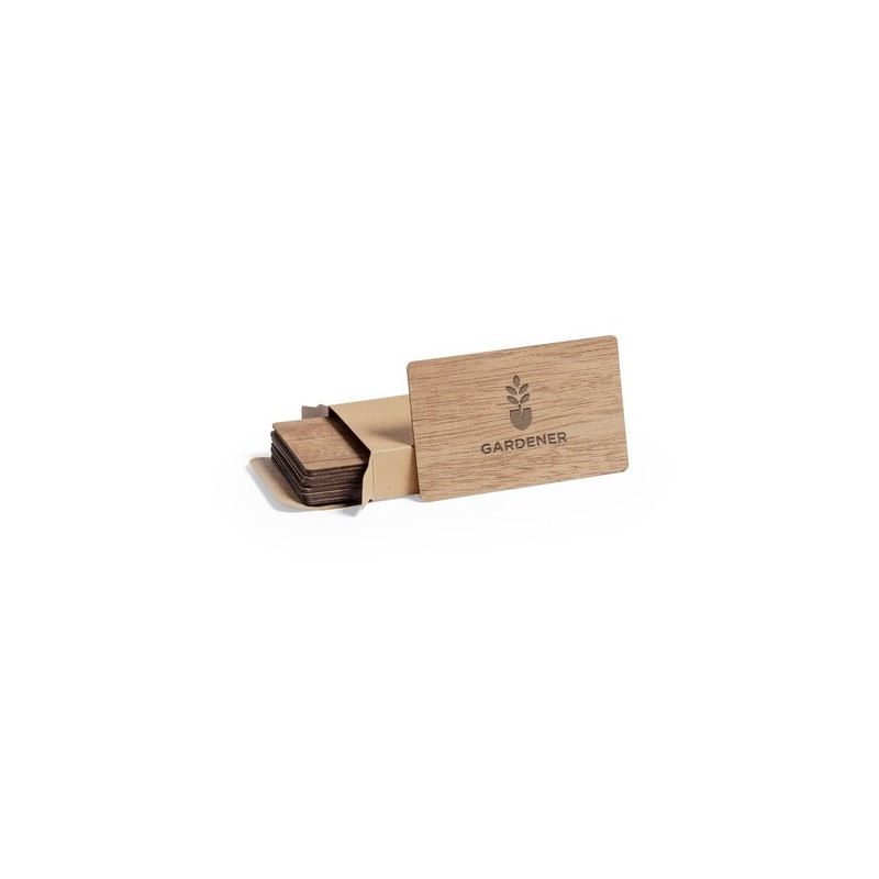 Set de Cartes Inary en Bois Naturel