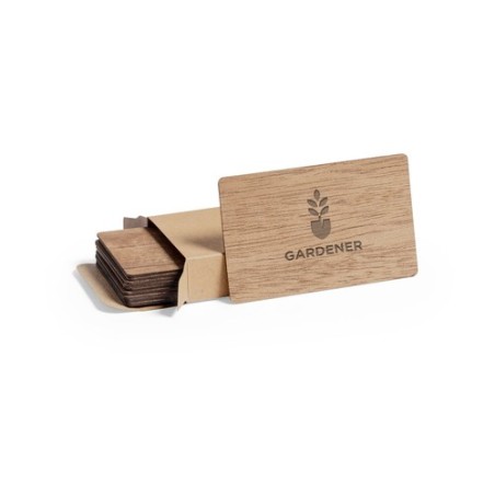 Cartes de Visite Éco-responsables Personnalisées Inary - Pas Cher Matières : bois impression haute définition