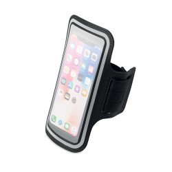 Pochette en néoprène grande et personnalisée pour téléphone - ARMPHONE Matières : néoprène Couleurs : noir