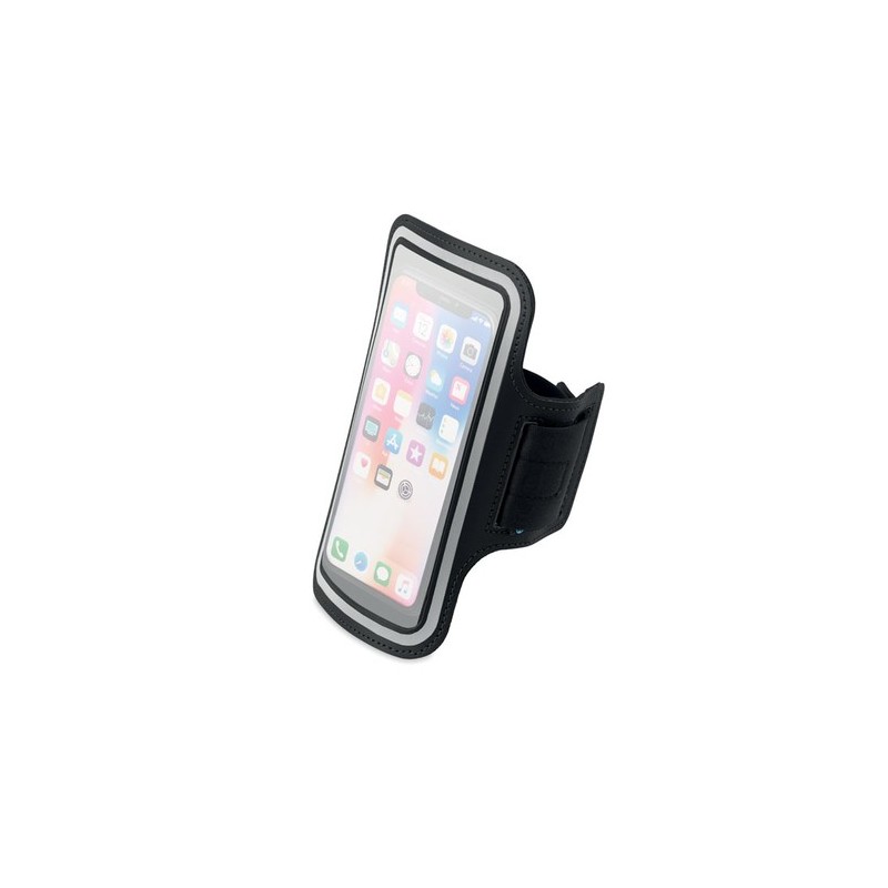 Pochette en néoprène grande et personnalisée pour téléphone - ARMPHONE Matières : néoprène Couleurs : noir