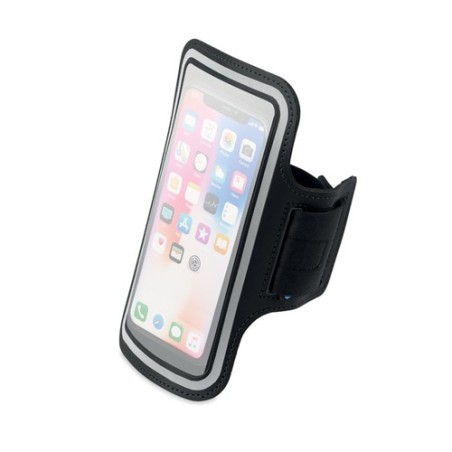 Pochette en néoprène grande et personnalisée pour téléphone - ARMPHONE Matières : néoprène Couleurs : noir