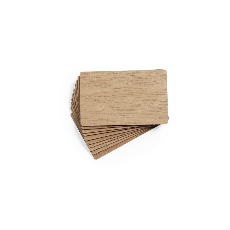 Set de Cartes Inary en Bois Naturel