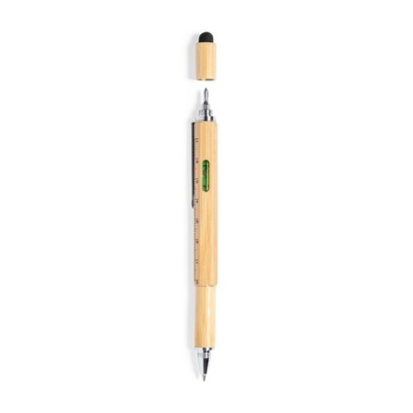 Stylo Éco-responsable Multifonction Personnalisé pas cher Rakars Matières : bambou goodies publicitaire événementiel