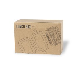 Gamelle Personnalisée en Acier Inoxydable Recyclé Vickers pas cher Matières : bambou livraison express 24h 48h