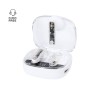Écouteurs Bluetooth Ergonomiques Personnalisés pas chers - Webex Couleurs : blanc personnalisable avec votre logo