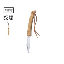 Couteau de Poche Personnalisé - Sarper Matières : liège