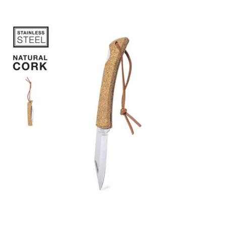 Couteau de Poche Personnalisé - Sarper Matières : liège