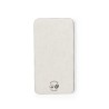 Batterie Éco-responsable Personnalisée 5000 mAh - Power Bank Mayer Matières : coton recyclé Couleurs : marron