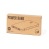 Batterie Éco-responsable Personnalisée 5000 mAh - Power Bank Mayer Matières : coton recyclé Couleurs : marron livraison express 