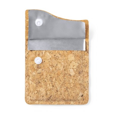Cendrier Poche Pratique Personnalisé pour Fumeur Dokon Matières : liège impression haute définition