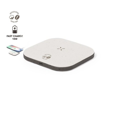 Chargeur Éco-responsable et Pratique Personnalisé pas cher - Griffin Matières : coton recyclé Couleurs : marron personnalisable 