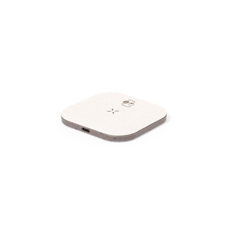 Chargeur Éco-responsable et Pratique Personnalisé pas cher - Griffin Matières : coton recyclé Couleurs : marron cadeau entrepris