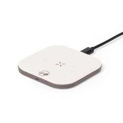 Chargeur Éco-responsable et Pratique Personnalisé pas cher - Griffin Matières : coton recyclé Couleurs : marron impression haute