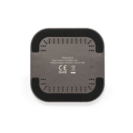 Chargeur Éco-responsable et Pratique Personnalisé pas cher - Griffin Matières : coton recyclé Couleurs : marron marquage laser u