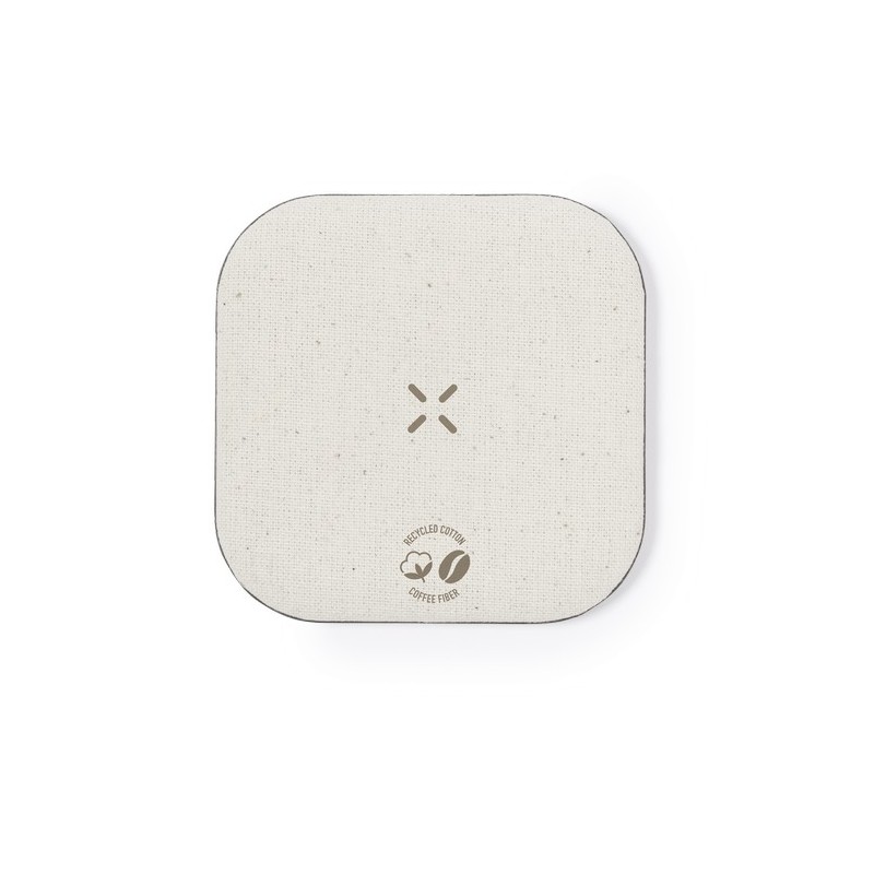 Chargeur Éco-responsable et Pratique Personnalisé pas cher - Griffin Matières : coton recyclé Couleurs : marron personnalisation