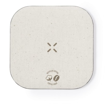 Chargeur Éco-responsable et Pratique Personnalisé pas cher - Griffin Matières : coton recyclé Couleurs : marron personnalisation