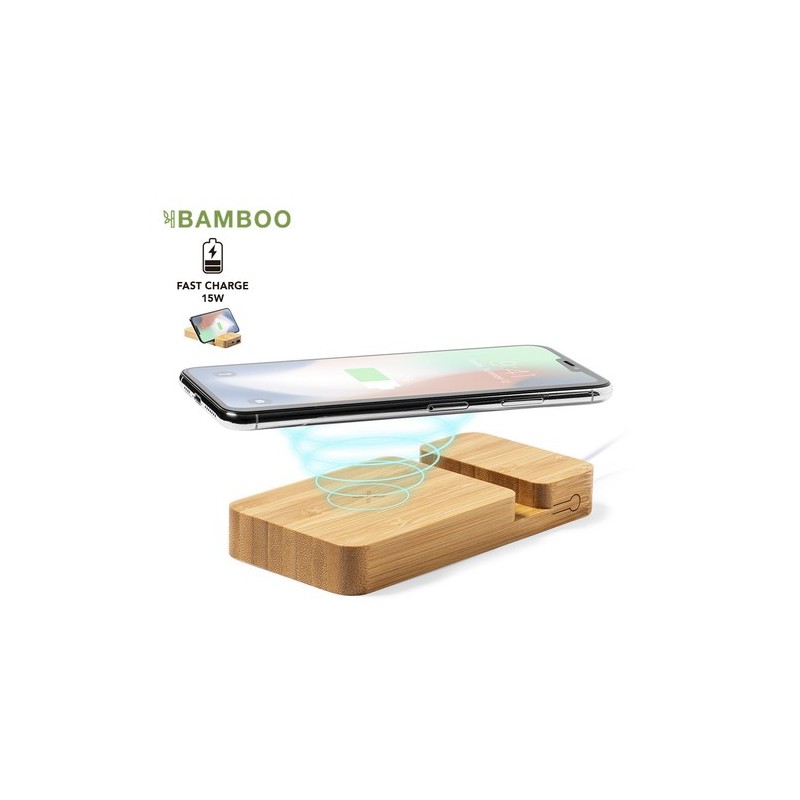 Power Bank Dralia : Chargeur Multifonction en Bambou