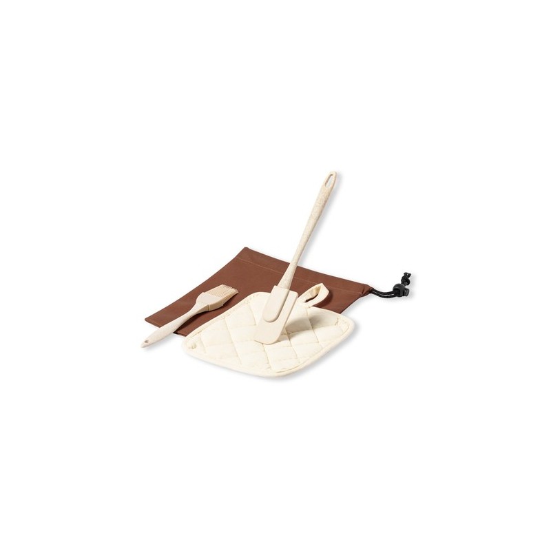 Set Pratiques et Élégants d'Ustensiles de Cuisine Personnalisé Marduk Matières : silicone goodies publicitaire événementiel