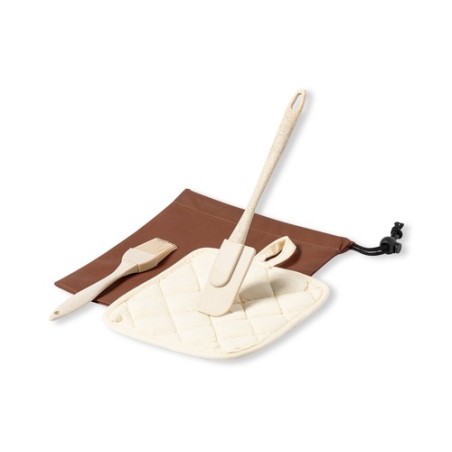 Set Pratiques et Élégants d'Ustensiles de Cuisine Personnalisé Marduk Matières : silicone goodies publicitaire événementiel