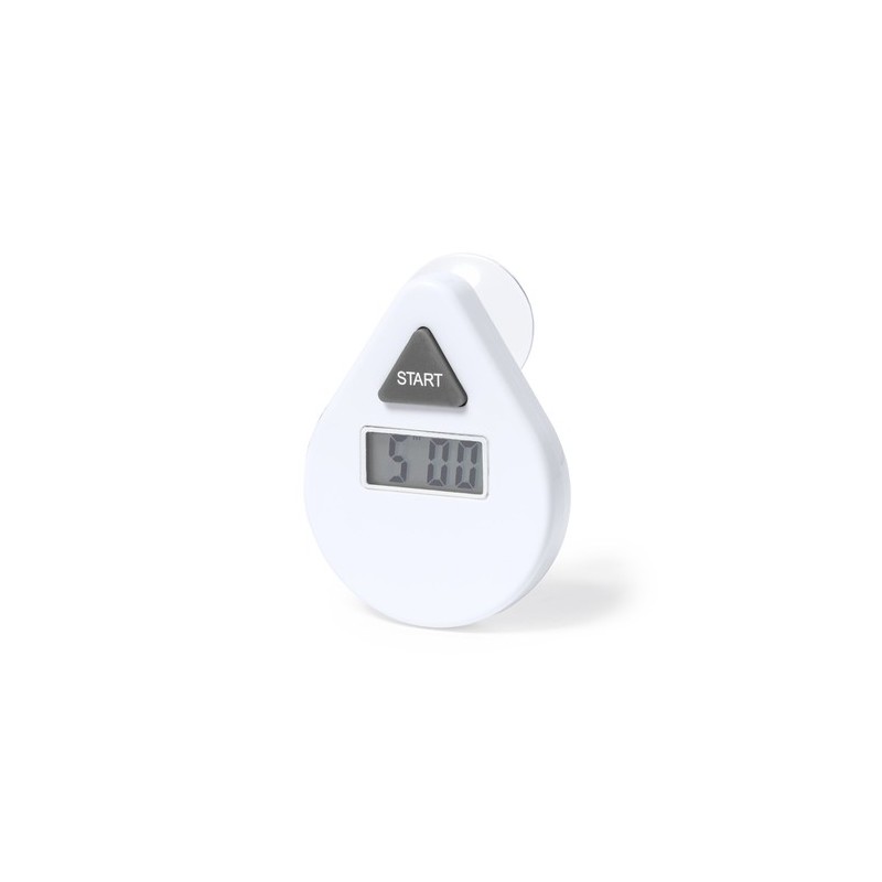 Minuteur Pratique et Durable Personnalisé pas cher Vorad Couleurs : blanc