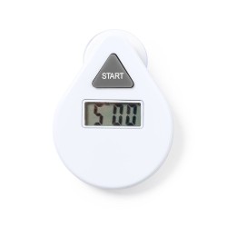 Minuteur Pratique et Durable Personnalisé pas cher Vorad Couleurs : blanc goodies publicitaire événementiel