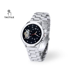 Montre Intelligente Personnalisée Éco-responsable Dant Matières : acier inoxydable Couleurs : argenté 2