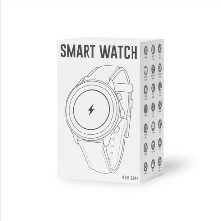 Montre Intelligente Personnalisée Éco-responsable Dant Matières : acier inoxydable Couleurs : argenté cadeau entreprise pas cher