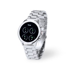 Montre Intelligente Personnalisée Éco-responsable Dant Matières : acier inoxydable Couleurs : argenté goodies publicitaire événe