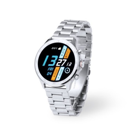Montre Intelligente Personnalisée Éco-responsable Dant Matières : acier inoxydable Couleurs : argenté impression haute définitio
