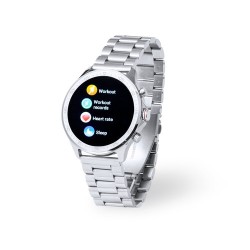 Montre Intelligente Personnalisée Éco-responsable Dant Matières : acier inoxydable Couleurs : argenté marquage laser ultra préci
