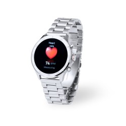 Montre Intelligente Personnalisée Éco-responsable Dant Matières : acier inoxydable Couleurs : argenté objet promotionnel éco-res
