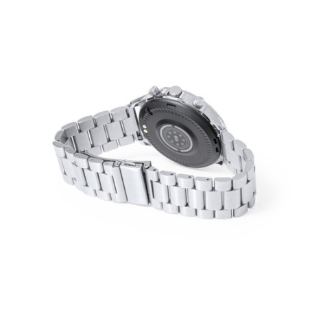 Montre Intelligente Personnalisée Éco-responsable Dant Matières : acier inoxydable Couleurs : argenté cadeau collaborateur premi