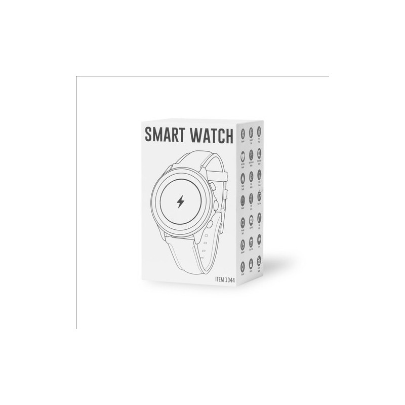 Montre Intelligente Personnalisée Éco-responsable Dant Matières : acier inoxydable Couleurs : argenté goodies entreprise design