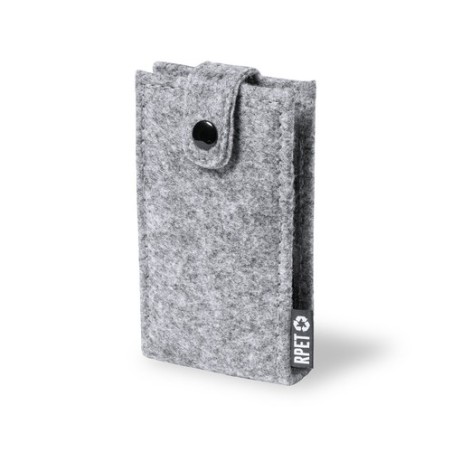 Set Éco-responsable Pratique de Manucure Lacky - Cadeau Personnalisé pas cher Matières : PET recyclé Couleurs : gris