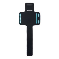 Pochette en néoprène grande et personnalisée pour téléphone - ARMPHONE Matières : néoprène Couleurs : noir cadeau entreprise pas