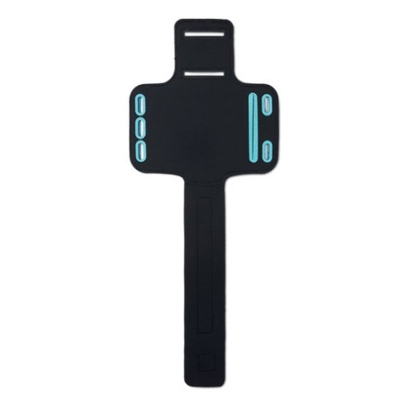 Pochette en néoprène grande et personnalisée pour téléphone - ARMPHONE Matières : néoprène Couleurs : noir cadeau entreprise pas
