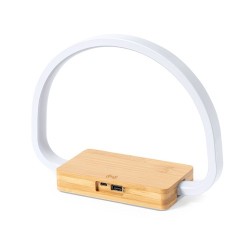 Lampe Chargeur Éco-responsable et Pratique Personnalisée - Labrum Matières : bambou 2