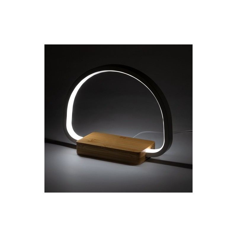Lampe Chargeur Éco-responsable et Pratique Personnalisée - Labrum Matières : bambou livraison express 24h 48h