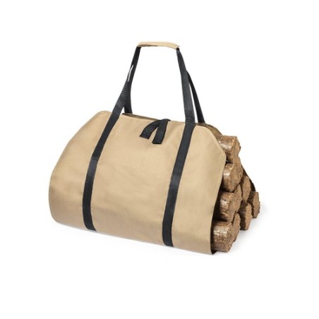 Porte-Bûches Personnalisé Pratique Priya pas cher Matières : polyester Couleurs : marron cadeau entreprise pas cher