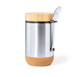 Boîte à Déjeuner Éco-Responsable Personnalisée Cambrix Matières : bambou 2